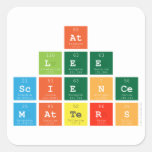 At 
 Lee
 Science
 Matters  Stickers