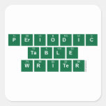 Periodic
 Table
 Writer  Stickers