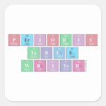 Periodic
 Table
 Writer  Stickers