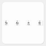 TE AC H ER  Stickers
