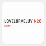 Lovelurveluv  Stickers