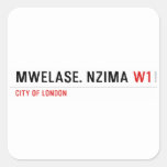MWELASE. NZIMA  Stickers