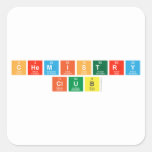 chemistry
 club  Stickers