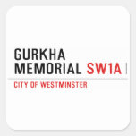 gurkha memorial  Stickers