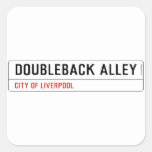 DOUBLEBACK ALLEY  Stickers