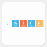 Josiah  Stickers