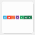 scheikunde  Stickers