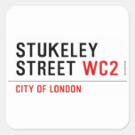 stukeley street  Stickers