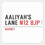 Aaliyah's  Lane  Stickers
