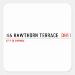 46 Hawthorn Terrace   Stickers
