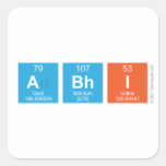 Abhi  Stickers