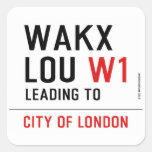 WAKX LOU  Stickers