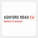 ASHFORD ROAD  Stickers