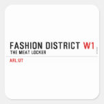 Fashion District  Stickers