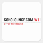 SohoLounge.com  Stickers