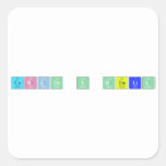 carlos y delia  Stickers