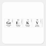 Geeky  Stickers