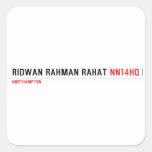 Ridwan Rahman Rahat  Stickers