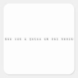 Think like a proton and stay positive  Stickers