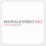 Reginald street  Stickers