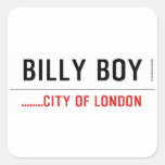 Billy boy  Stickers