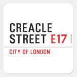 Creacle Street  Stickers