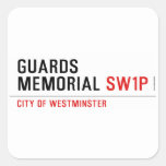 guards memorial  Stickers