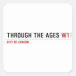 Through the ages  Stickers