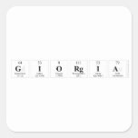 giorgia  Stickers
