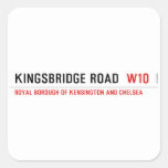 Kingsbridge Road  Stickers