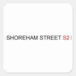SHOREHAM STREET  Stickers