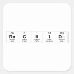 Rachid  Stickers