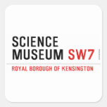 science museum  Stickers