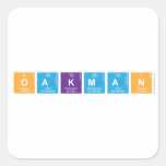 Oakman  Stickers