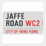 Jaffe Road  Stickers