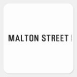 Malton Street  Stickers