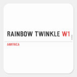 rainbow twinkle  Stickers