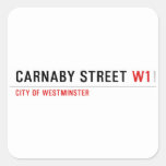 Carnaby street  Stickers
