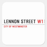 Lennon Street  Stickers
