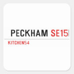  PECKHAM  Stickers