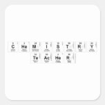 Chemistry
 teacher   Stickers
