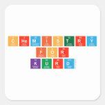 Chemistry
 For
 Kurd  Stickers