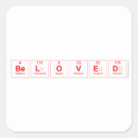 Beloved  Stickers