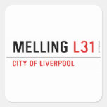 Melling  Stickers