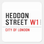 HEDDON STREET  Stickers