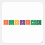Fuckface  Stickers