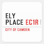 Ely Place  Stickers