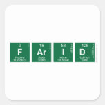 Farid  Stickers