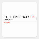 Paul Jones Way  Stickers