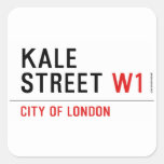 Kale Street  Stickers